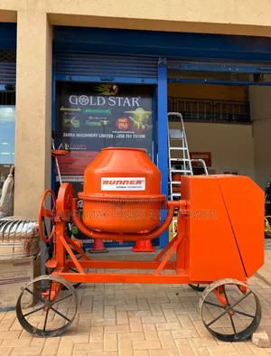 Portable Runner Concrete Mixer