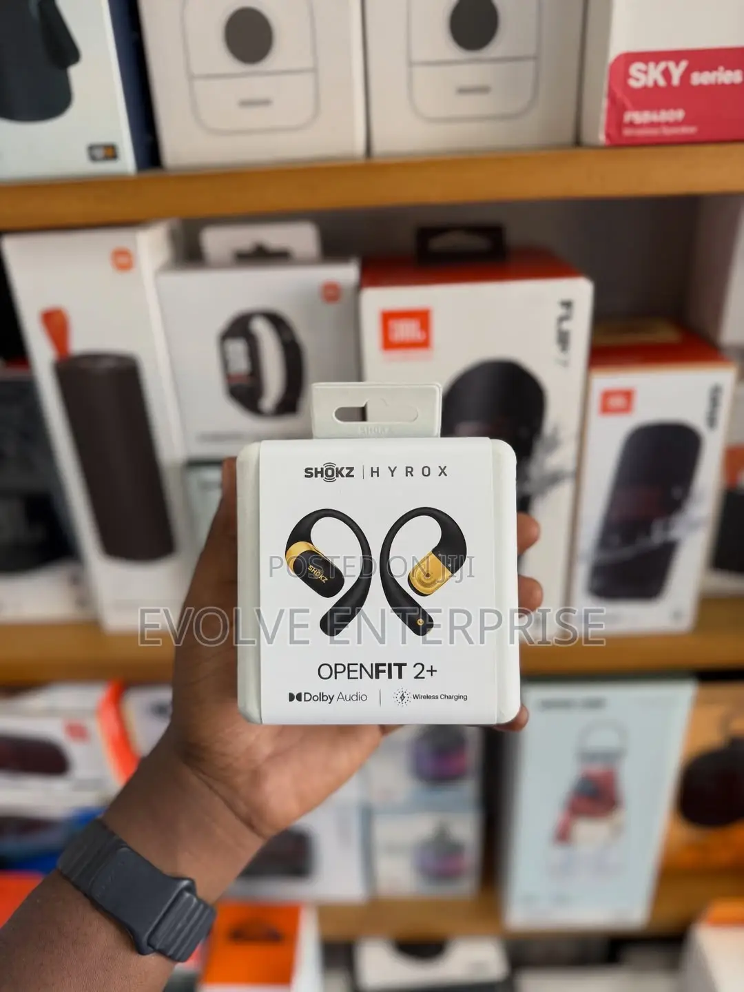 Shokz Open Fit 2+ Plus Open-Ear Headphones