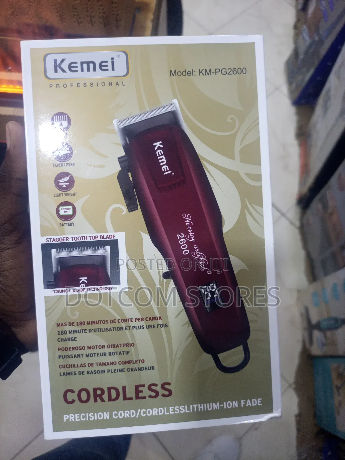 Kemei Km-Pg2600 Professional Hair Clipper.