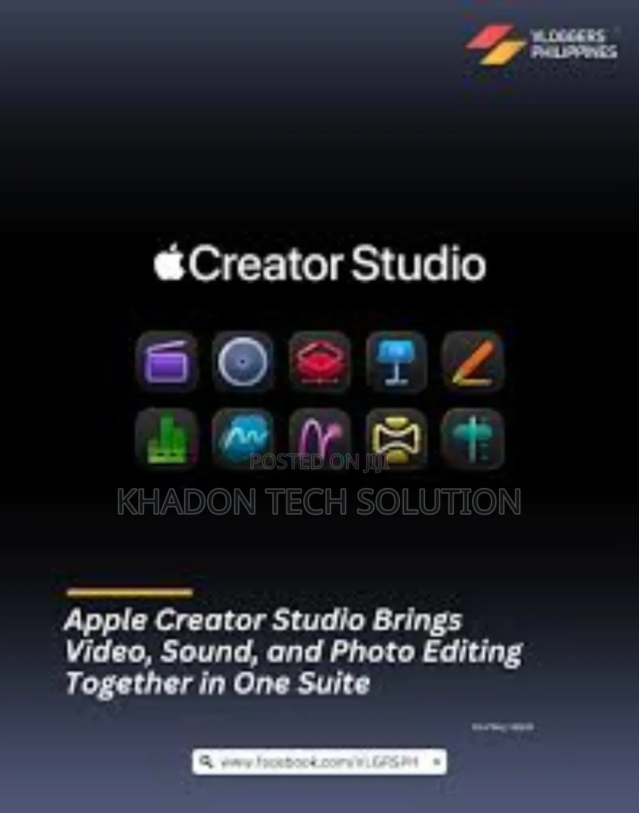 Installation of Apple Creators Studio 2026 Suite