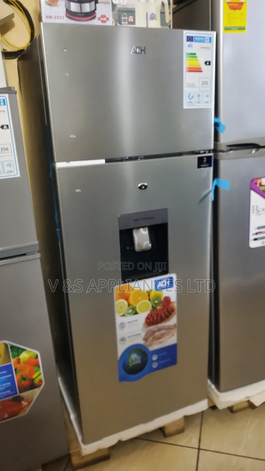 276l Adh Double Door With Water Dispenser