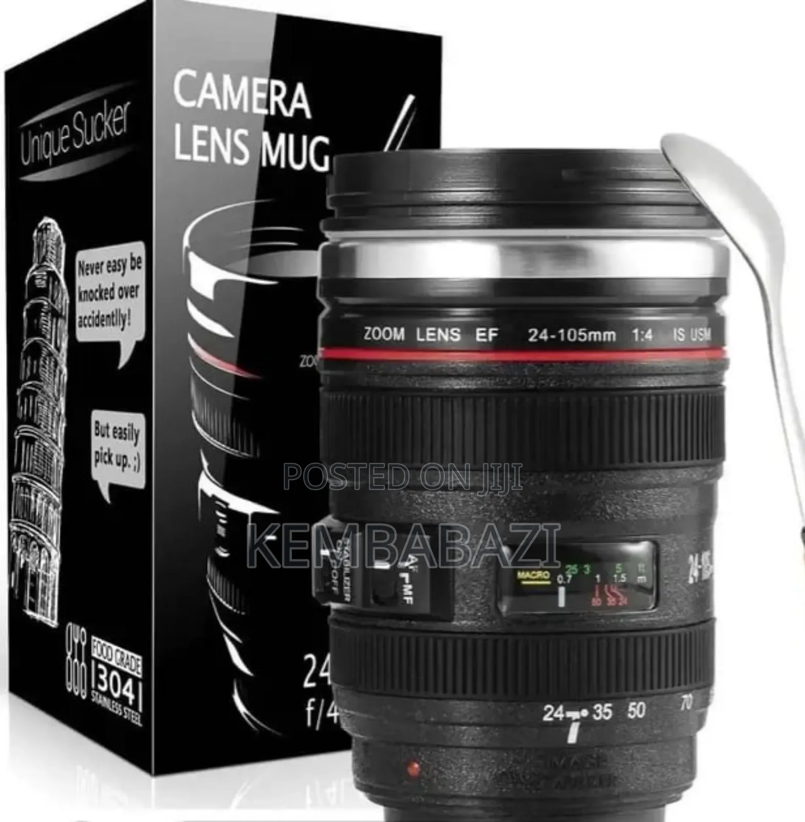 450mls Camera Lens Shaped Drinking Mug