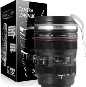 450mls Camera Lens Shaped Drinking Mug