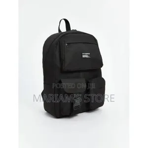 Summit Multi-Compartment Men's Backpack - Black