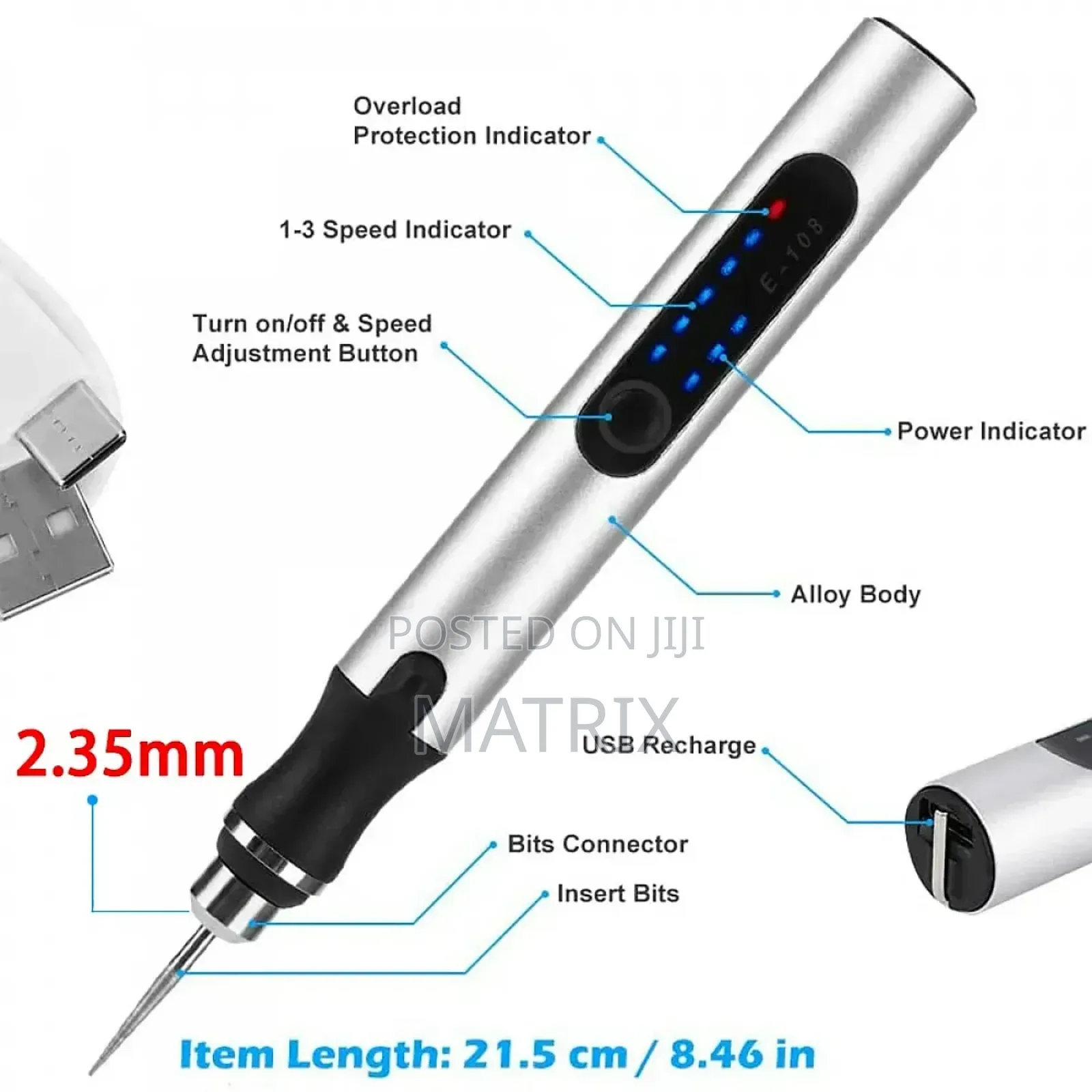Digital Rechargeable Electric Engraving Pen