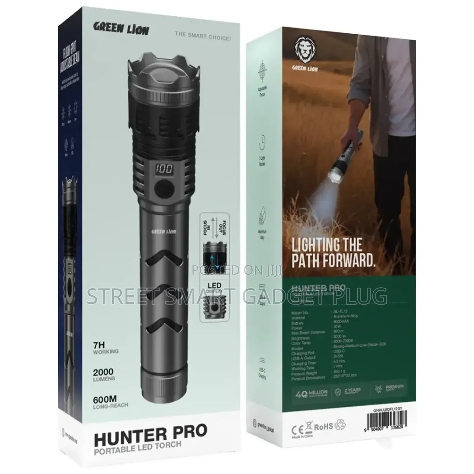 Greenlion Hunter Pro Portable Led Torch