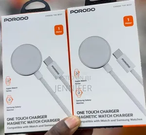 Porodo One Touch Magnetic Watch Charger