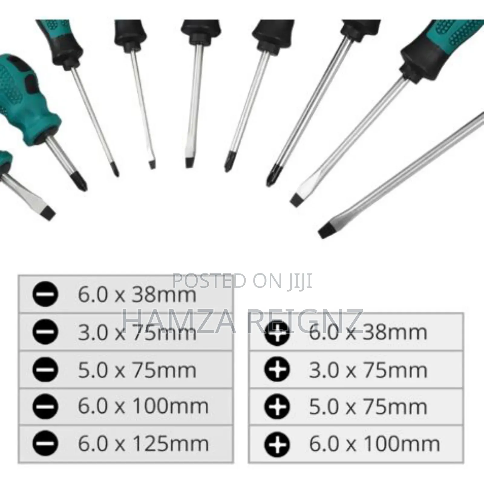 9pcs Screwdriver Set