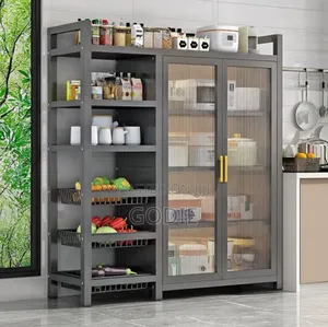Multifunctional Kitchen Storage Rack 5 Layers Of Shelves.