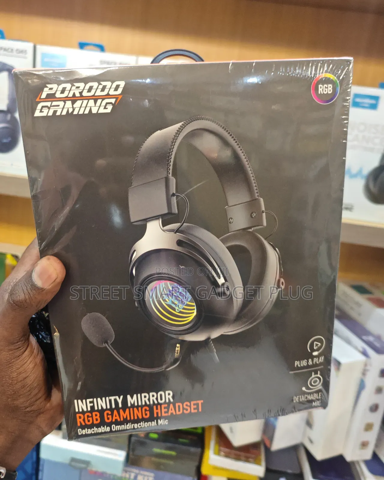 Porodo Infinity RGB Mirror Gaming Headset