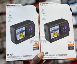 Porodo Uhd Dual Display Action Camera (Model Pd-4kacam)