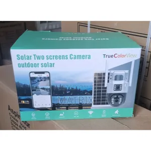 4g Solar CCCTV Security Camera Dual Lens