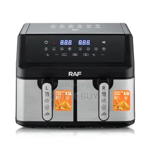 Raf 9l Double Basket Digital Air Fryer (Model R.5382).