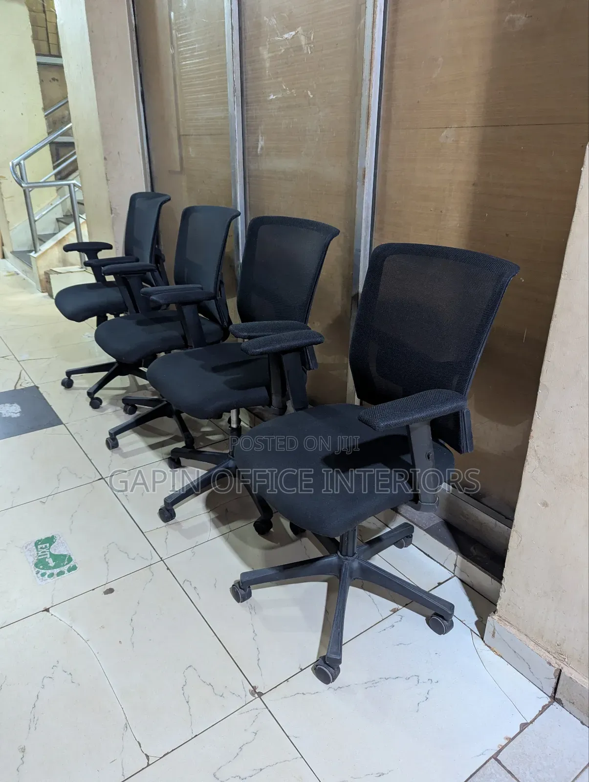 Second Hand Mesh Back Office Chairs, Price for Each