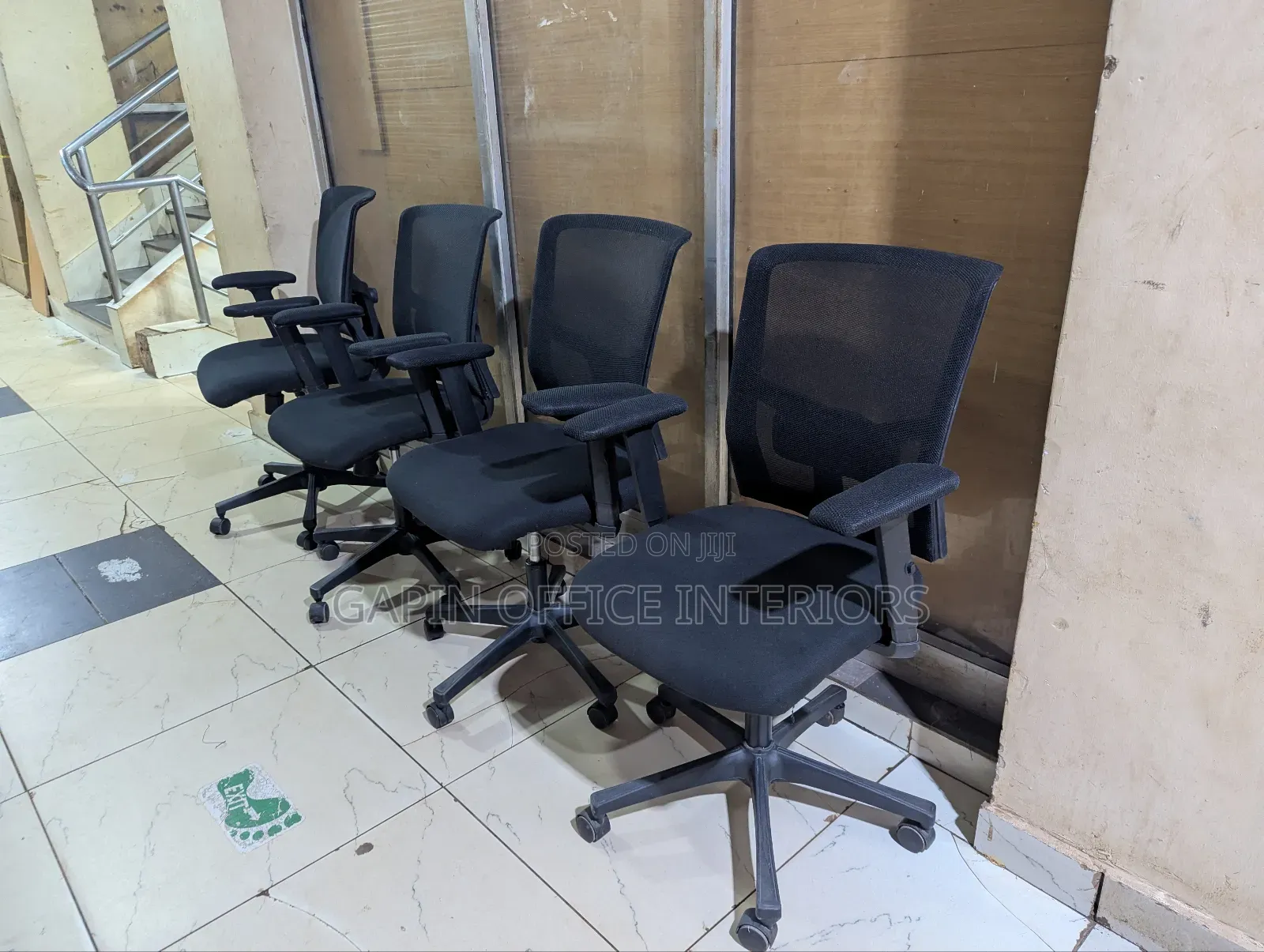 Second Hand Mesh Back Office Chairs, Price for Each