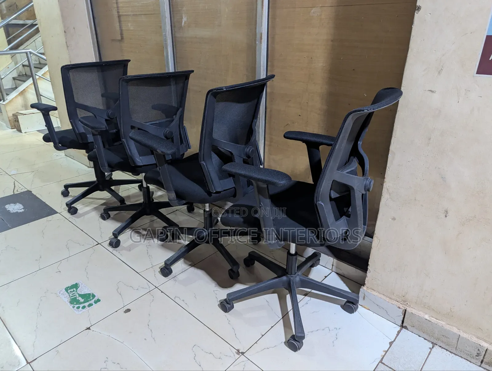 Second Hand Mesh Back Office Chairs, Price for Each