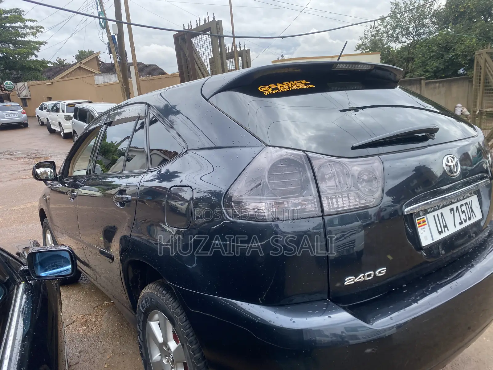 Toyota Harrier 2008 Black