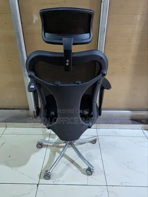 Orthopedic Office Chair With Adjustable Height and Back