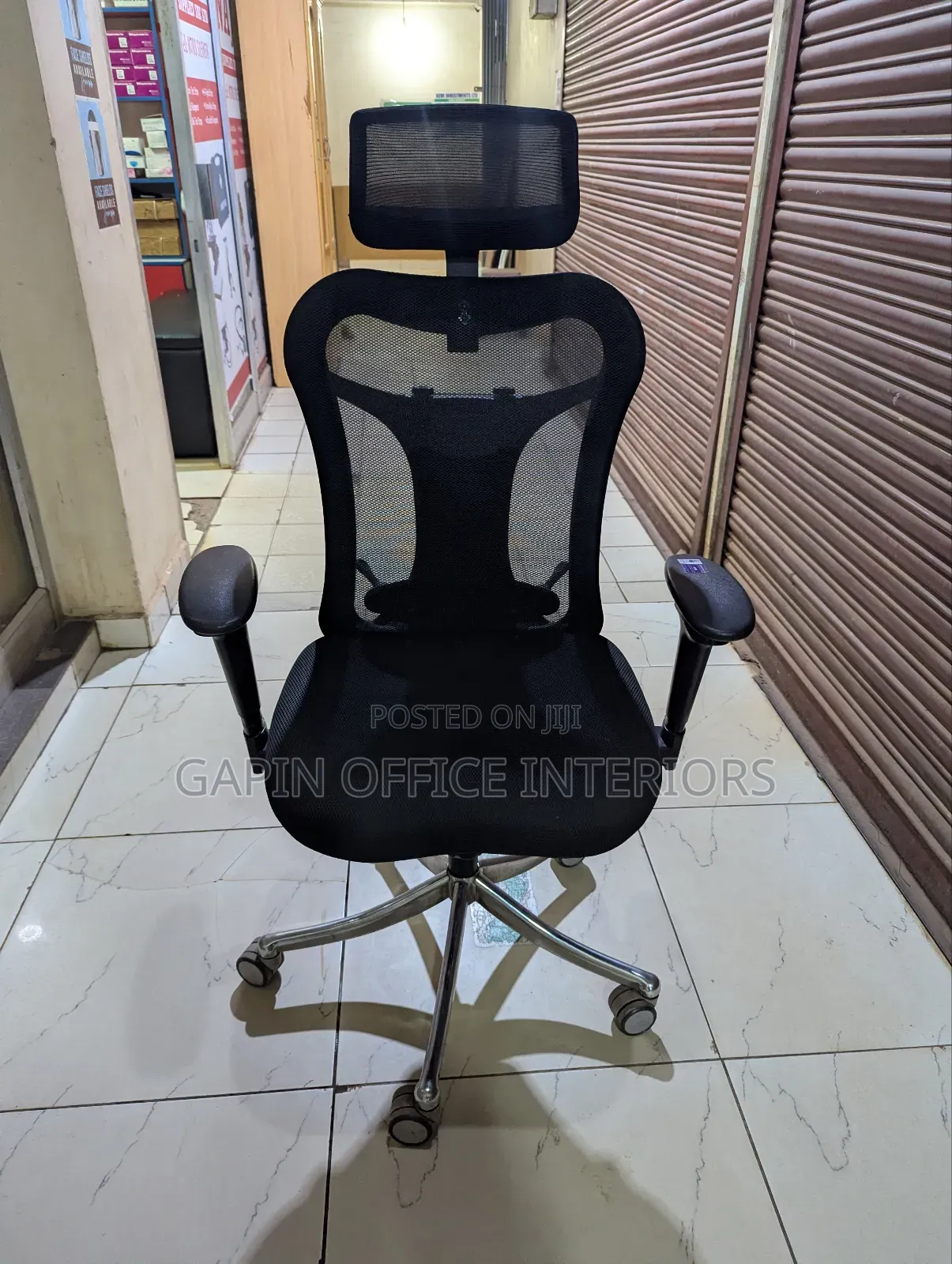 Orthopedic Office Chair With Adjustable Height and Back