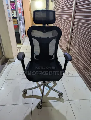 Orthopedic Office Chair With Adjustable Height and Back