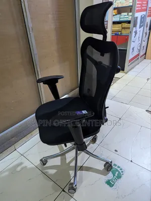 Orthopedic Office Chair With Adjustable Height and Back