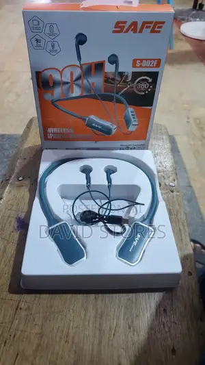 Safe Round-neck Wireless Sports Headset – Extra Bass, Hd Calling