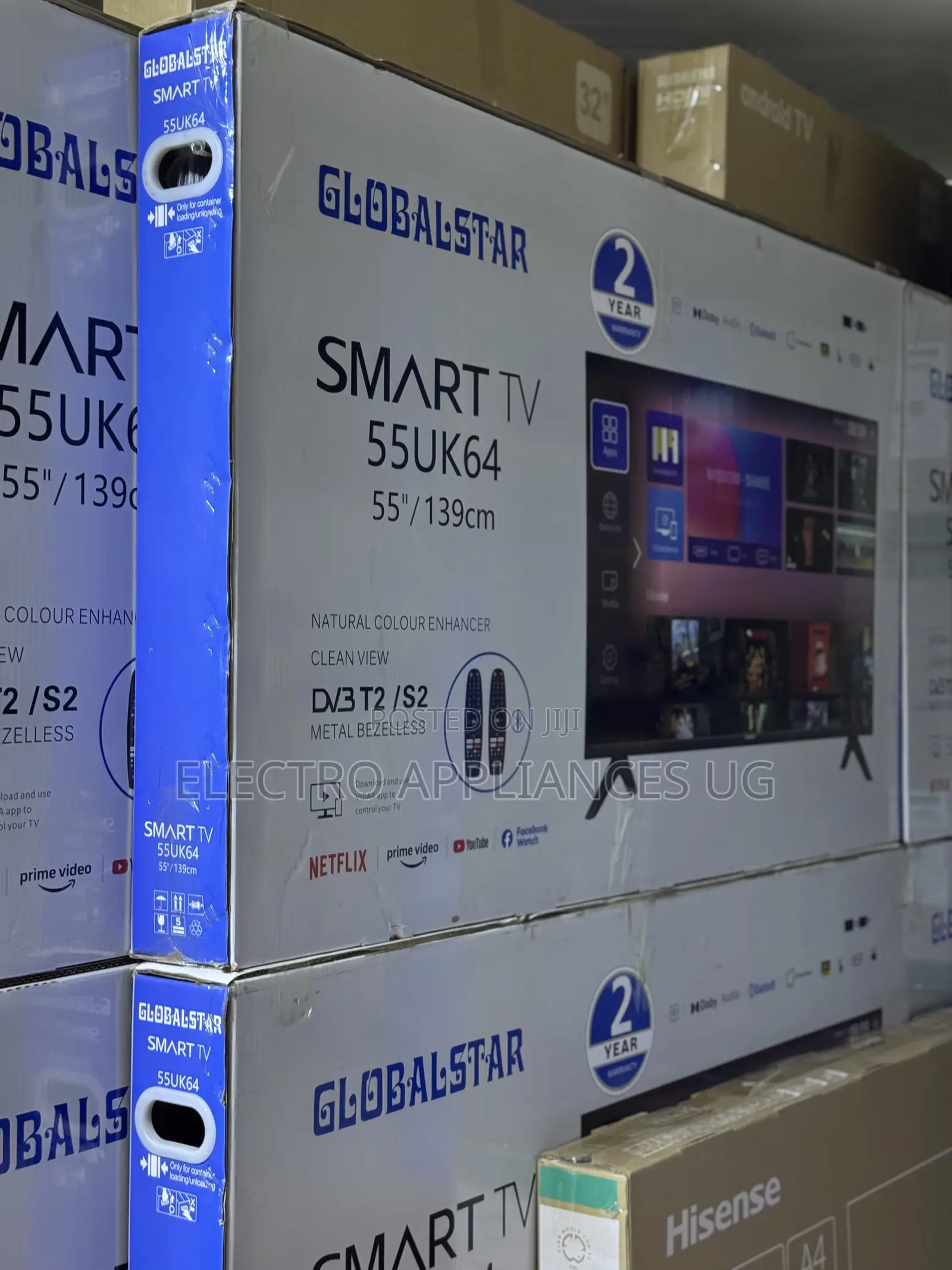 Globalstar 55uk64 Smart Tv.