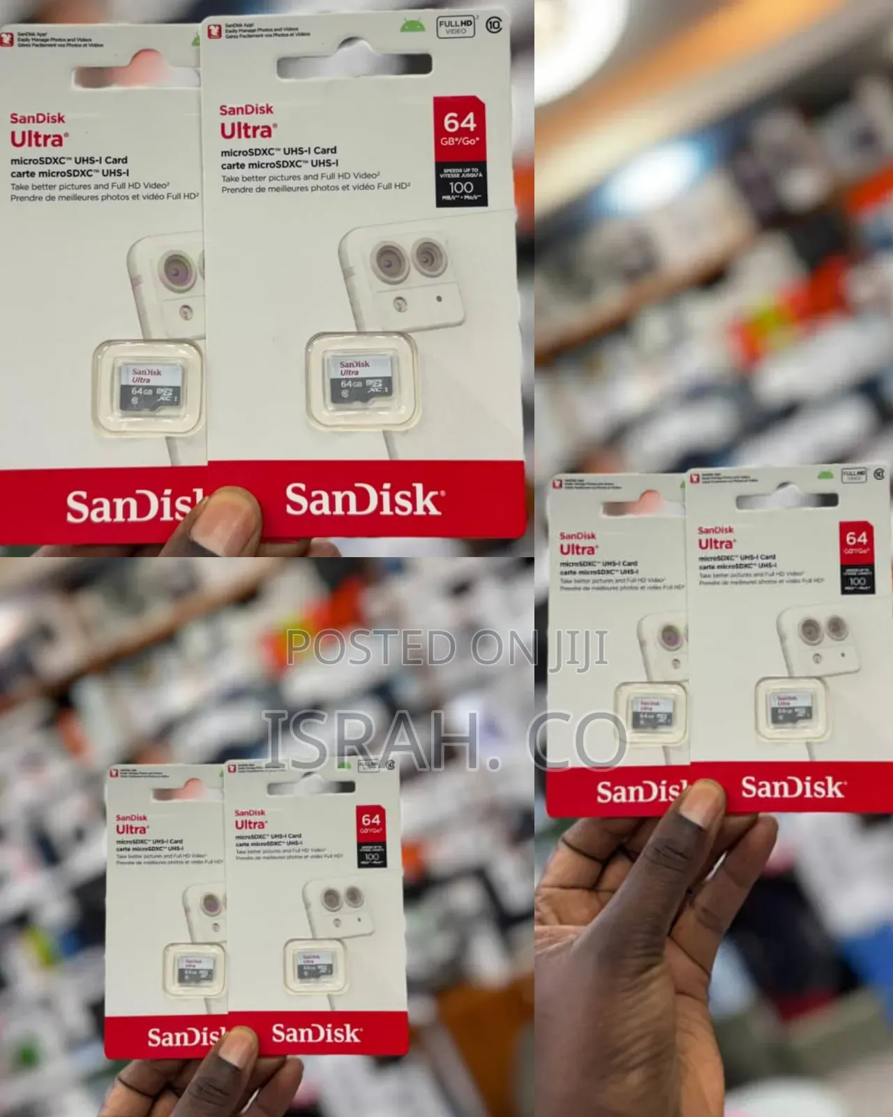 Sandisk Ultra 64gb Microsdxc Uhs-I Memory Card