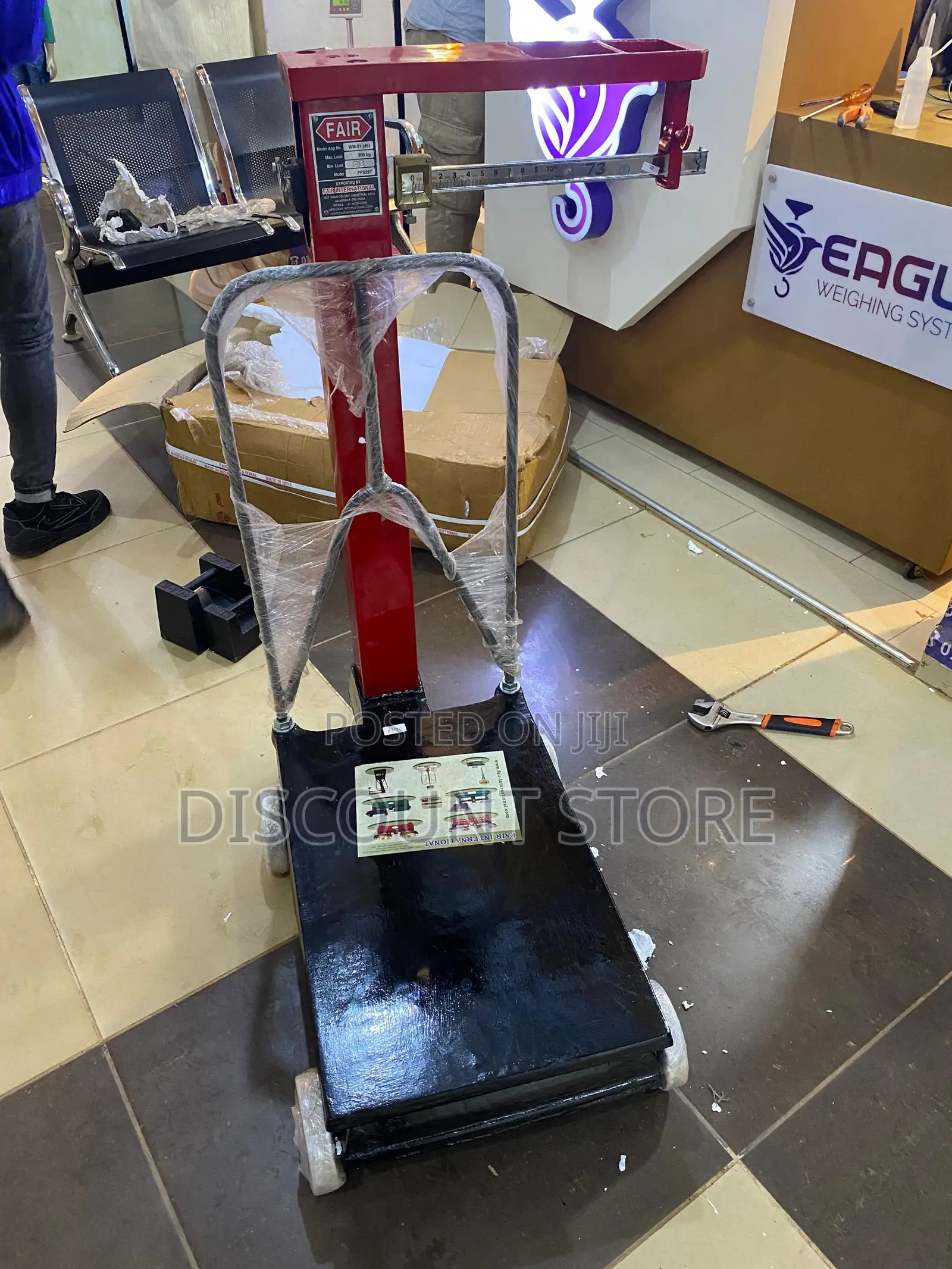 Calibrated Mechanical Weigh Scale Platform Manual Weighing Scale