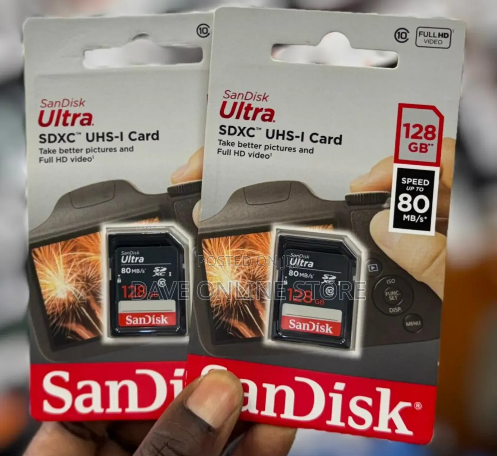 Sandisk Ultra 128 Gb SDXC Uhs-I Memory Card -