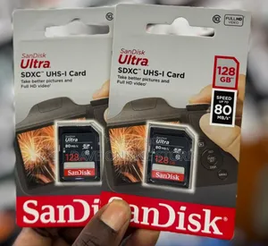 Sandisk Ultra 128 Gb SDXC Uhs-I Memory Card -