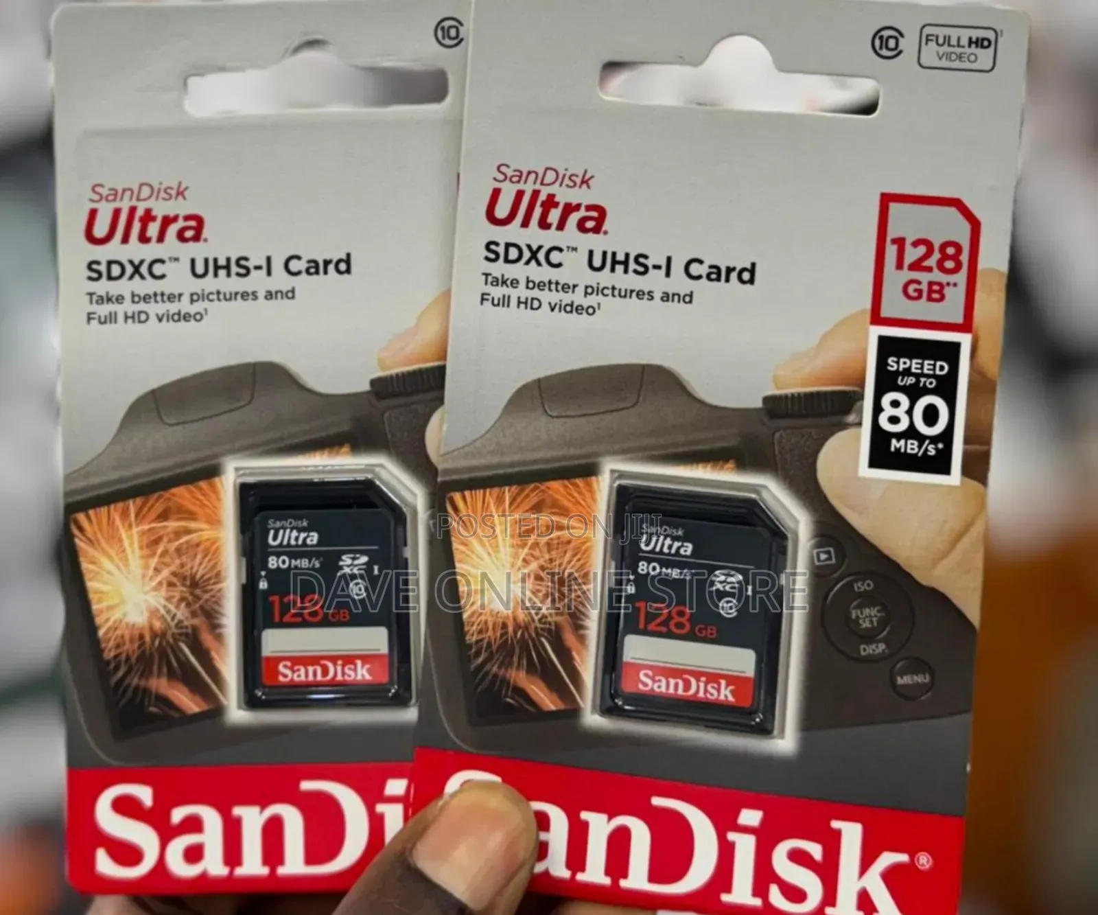 Sandisk Ultra 128 Gb SDXC Uhs-I Memory Card -