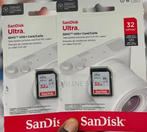 Sandisk Ultra 32gb SDHC Uhs-I Memory Card -