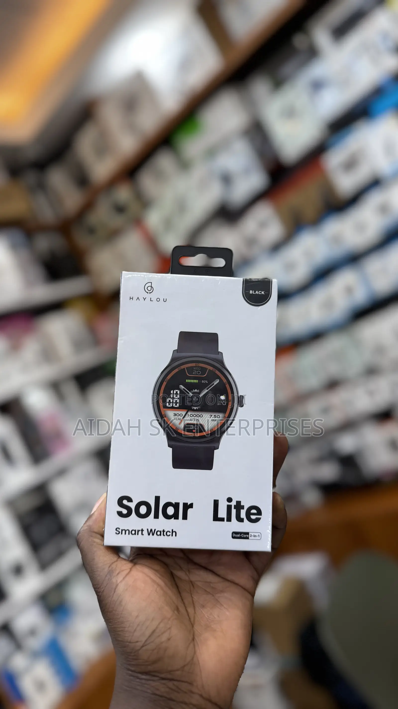 Haylou Solar Lite Smart Watch.