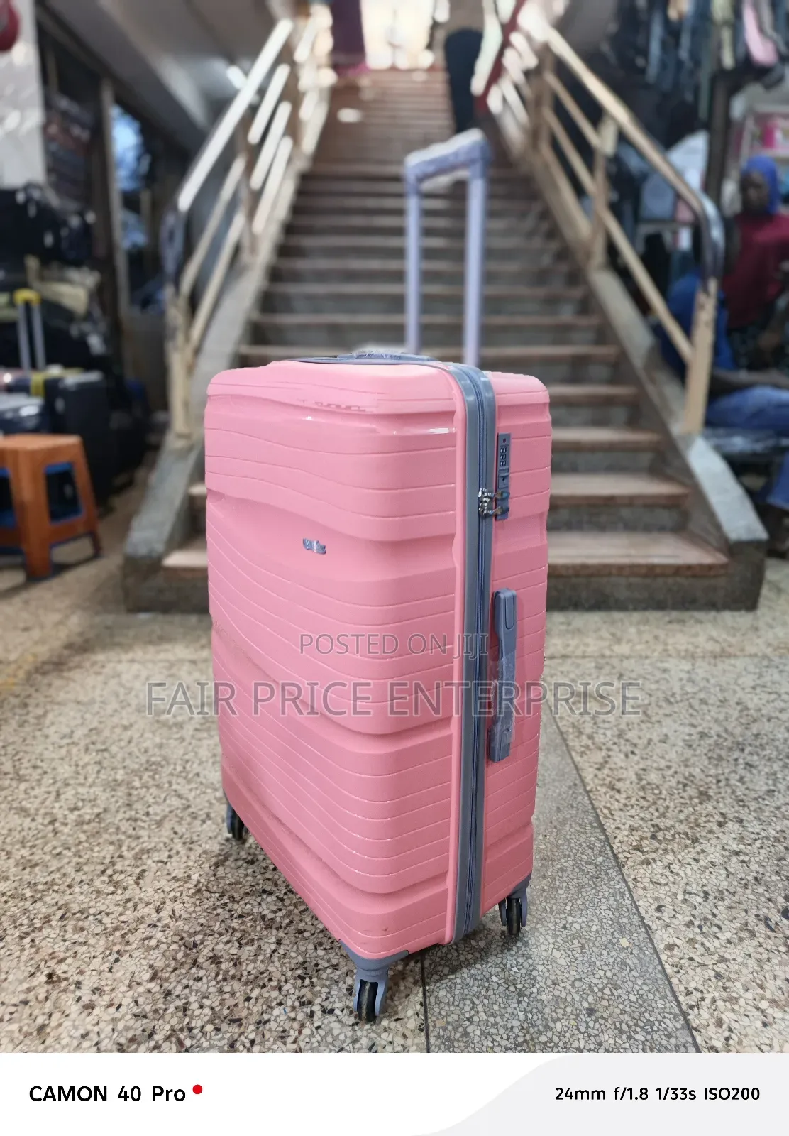 Vip Plastic Suitcases. Extra Large Size