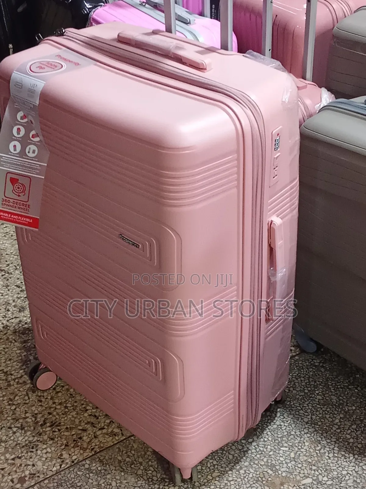 Prosperity Plastic Rubber Suitcase