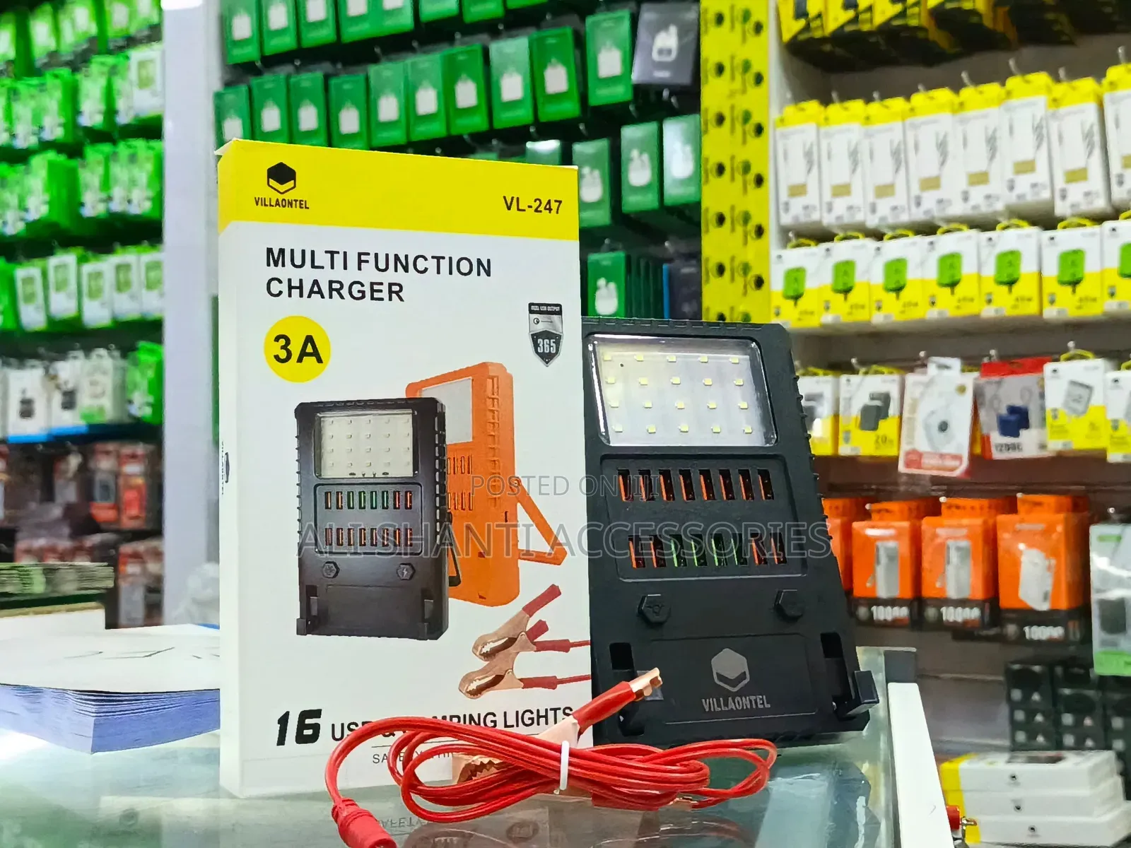 16 Usb Solar Charging Ports With Solar Light
