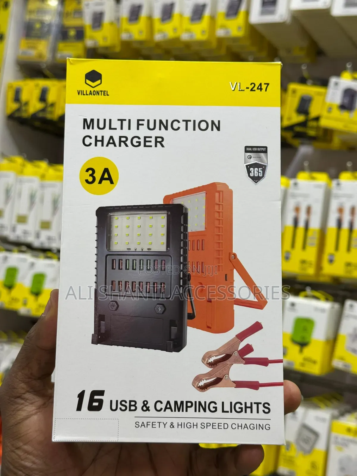 16 Usb Solar Charging Ports With Solar Light