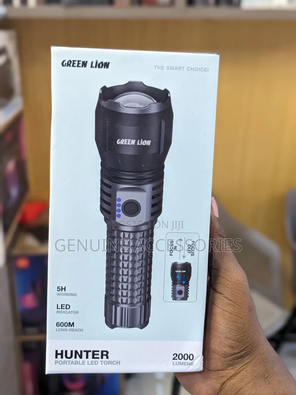 Green Lion Hunter Portable Led Torch