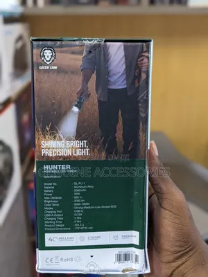 Green Lion Hunter Portable Led Torch