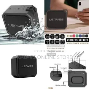 Lenyes Simple Portable Wireless Bluetooth Stereo Speaker S105 Ipx7