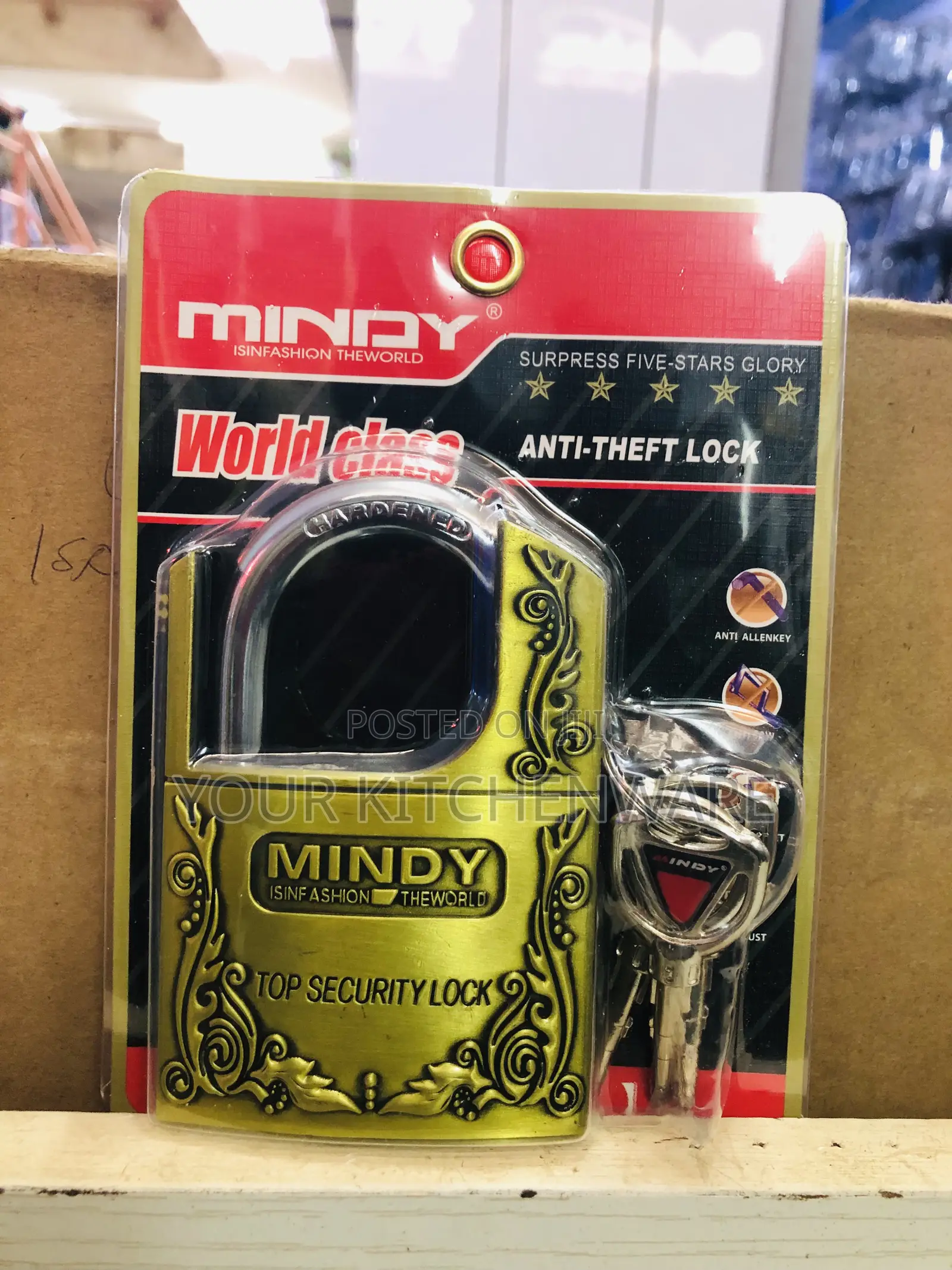 Mindy Top Security Lock
