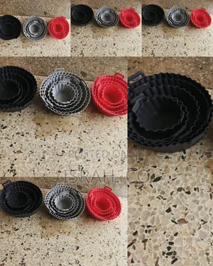 5 Pieces Silicone Round Air Fryer Liners