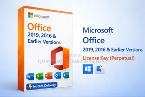 Microsoft Office 2019, 2016 Earlier Versions –License Key {Win/Mac}