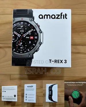 Amazfit T-rex 3 48.5mm Fitness Smart Watch W/ Voice Control