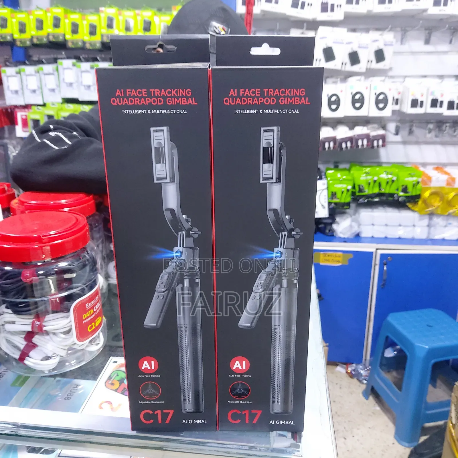 Ai Face Tracking Quadra Pod Gimbal C17