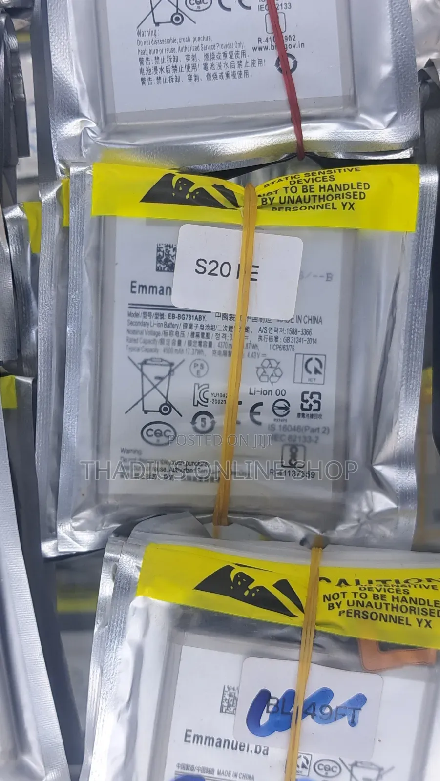 Samsug S20fe Original Battery