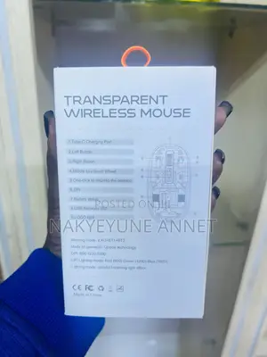 Transparent Wireless Mouse