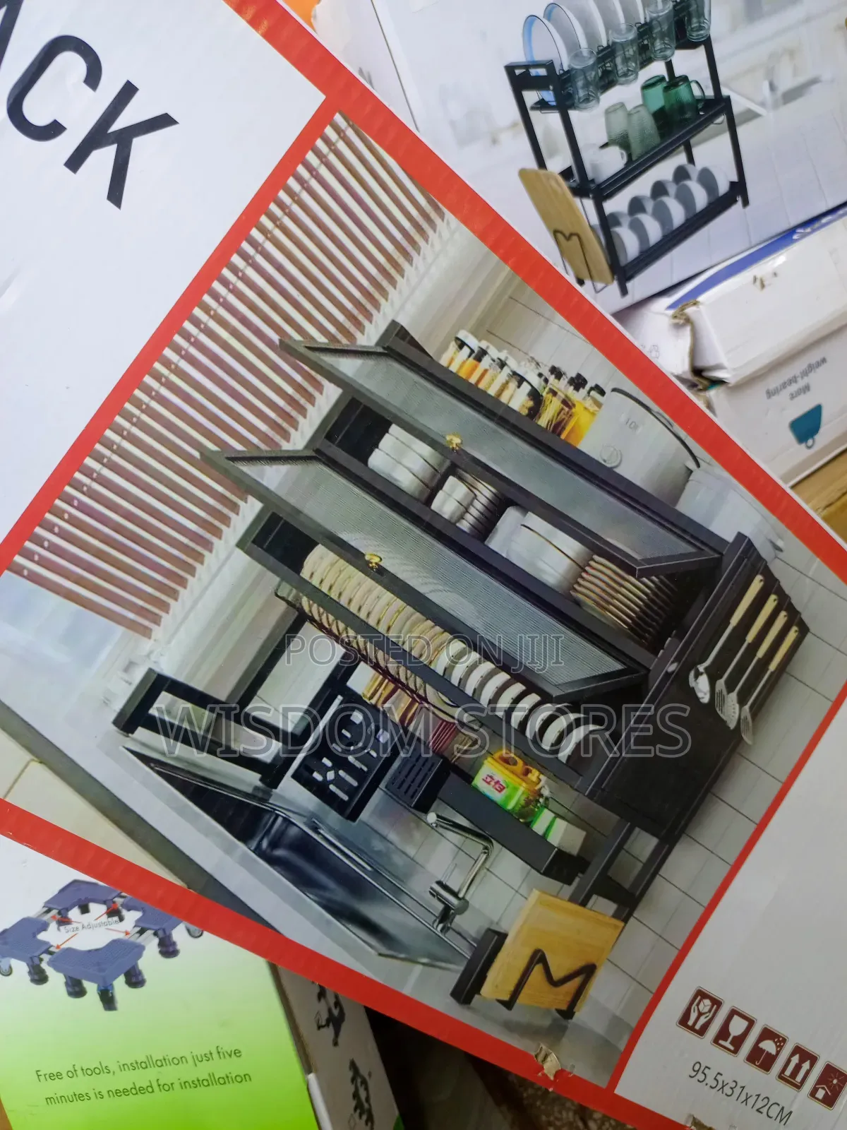 Multi-Functional, Over-the-Sink Kitchen Organizer