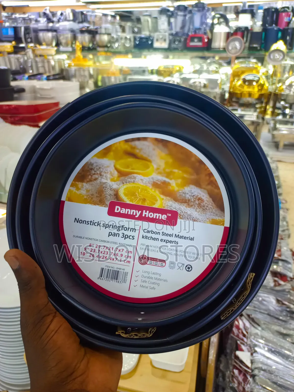 Danny Home Nonstick Springform Pan 3pcs Se